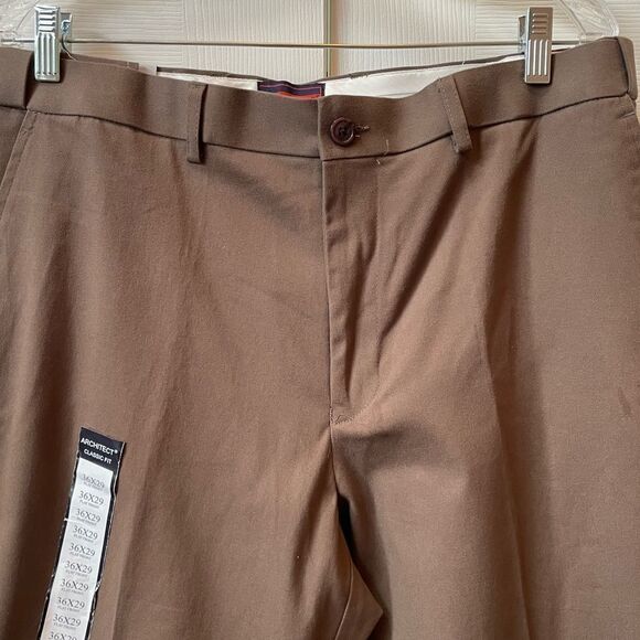 Dark Tan Khakis Classic Fit 36”x29” NWT - Picture 2 of 6